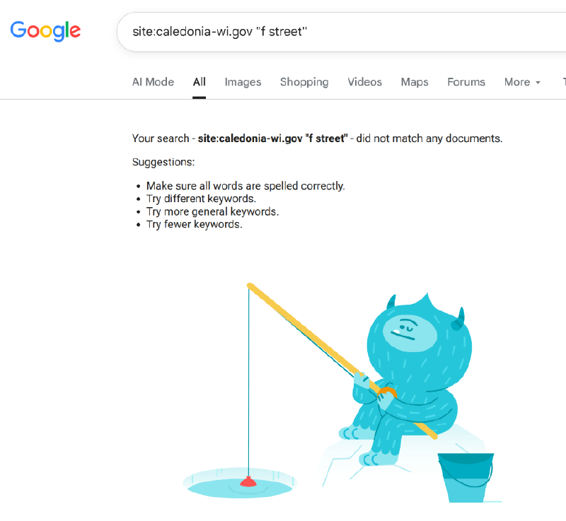 google search f street