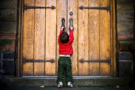 Closed door