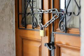 Closed door