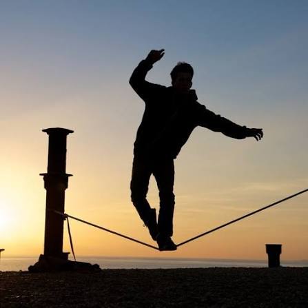 Walking a fine line