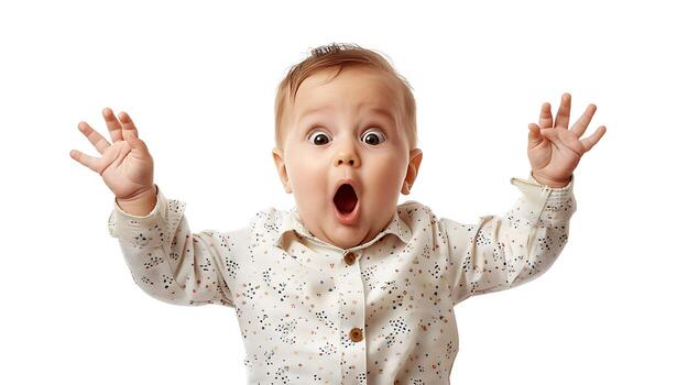 shocked baby face